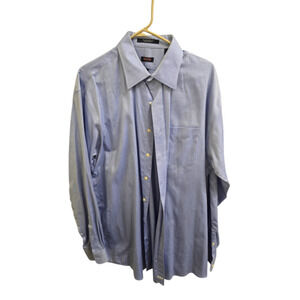 Very Good XL Blue Overton Button-Up Shirt